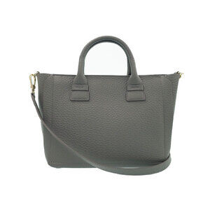 Furla leather handbag pebbled Capriccio Black